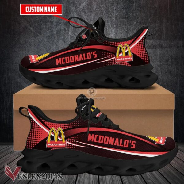 Mcdonald's Logo Custom Shoes Style 47, Best Running Shoes For Fans - Vesles2014S