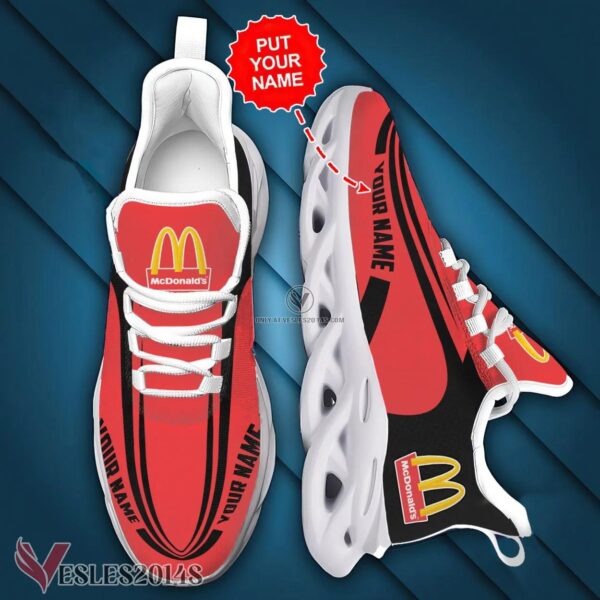 Mcdonald's Logo Custom Shoes Style 48, Best Running Shoes For Fans - Vesles2014S 1