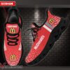 Mcdonald's Logo Custom Shoes Style 5, Best Running Shoes For Fans - Vesles2014S