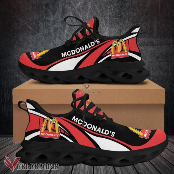 Mcdonald's Logo Custom Shoes Style 50, Best Running Shoes For Fans - Vesles2014S