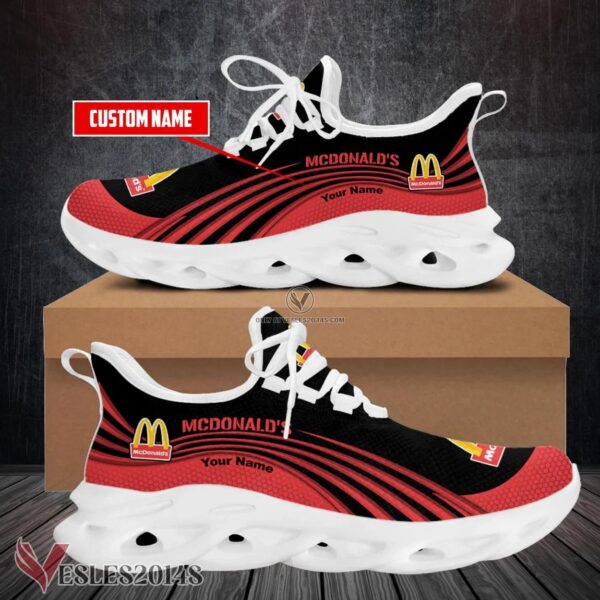 Mcdonald's Logo Custom Shoes Style 51, Best Running Shoes For Fans - Vesles2014S 1