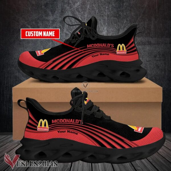 Mcdonald's Logo Custom Shoes Style 51, Best Running Shoes For Fans - Vesles2014S