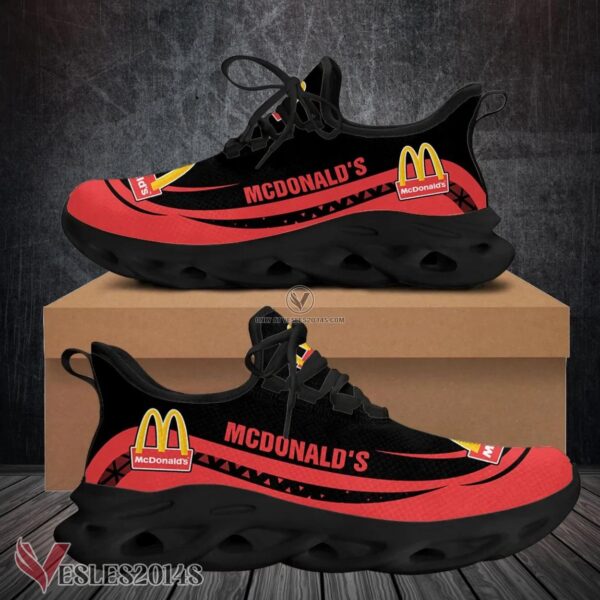 Mcdonald's Logo Custom Shoes Style 53, Best Running Shoes For Fans - Vesles2014S