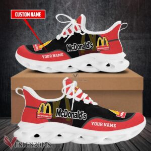 Mcdonald's Logo Custom Shoes Style 55, Best Running Shoes For Fans - Vesles2014S 1