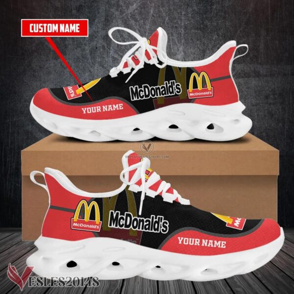 Mcdonald's Logo Custom Shoes Style 55, Best Running Shoes For Fans - Vesles2014S 1