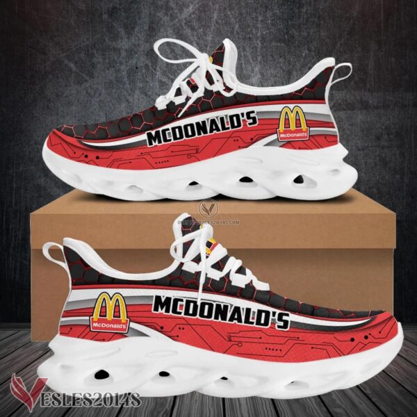 Mcdonald's Logo Custom Shoes Style 57, Best Running Shoes For Fans - Vesles2014S 1