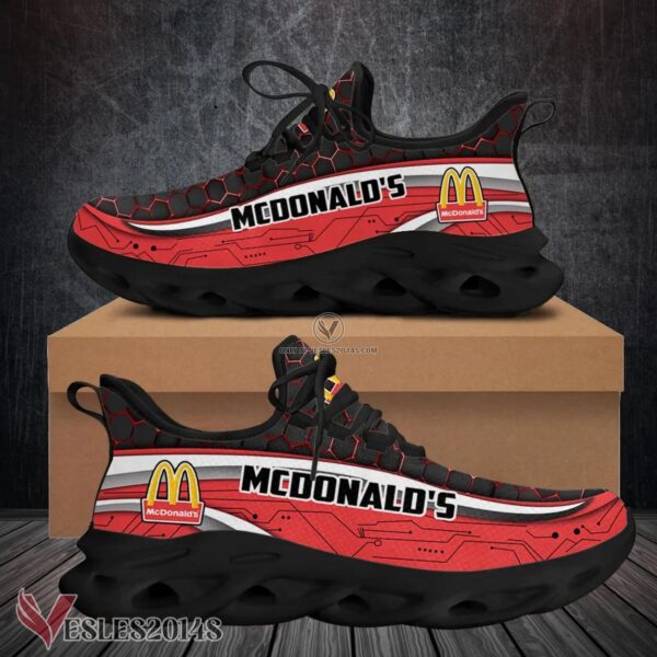 Mcdonald's Logo Custom Shoes Style 57, Best Running Shoes For Fans - Vesles2014S