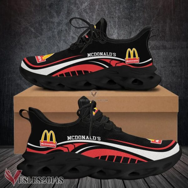 Mcdonald's Logo Custom Shoes Style 58, Best Running Shoes For Fans - Vesles2014S