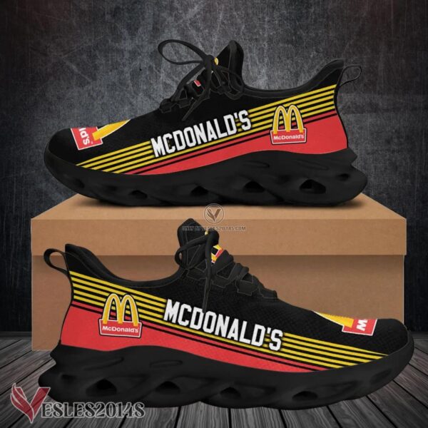 Mcdonald's Logo Custom Shoes Style 59, Best Running Shoes For Fans - Vesles2014S