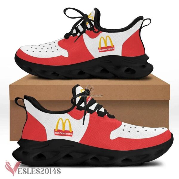 Mcdonald's Logo Custom Shoes Style 6, Best Running Shoes For Fans - Vesles2014S