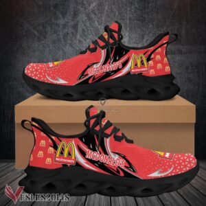 Mcdonald's Logo Custom Shoes Style 6, Best Running Shoes For Fans - Vesles2014S