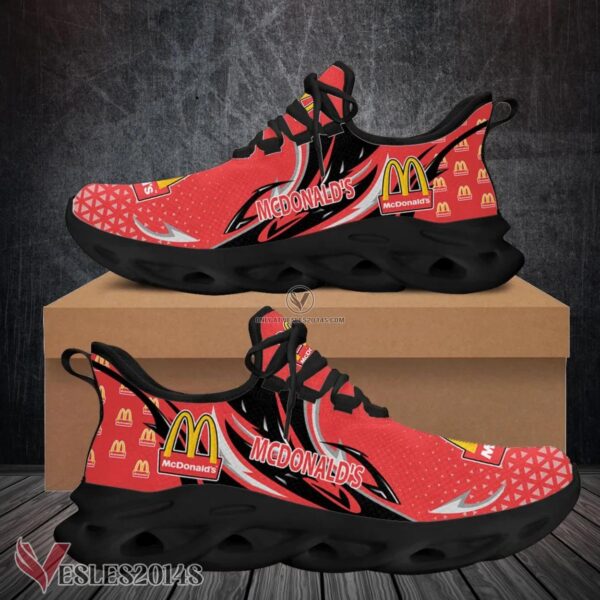 Mcdonald's Logo Custom Shoes Style 6, Best Running Shoes For Fans - Vesles2014S