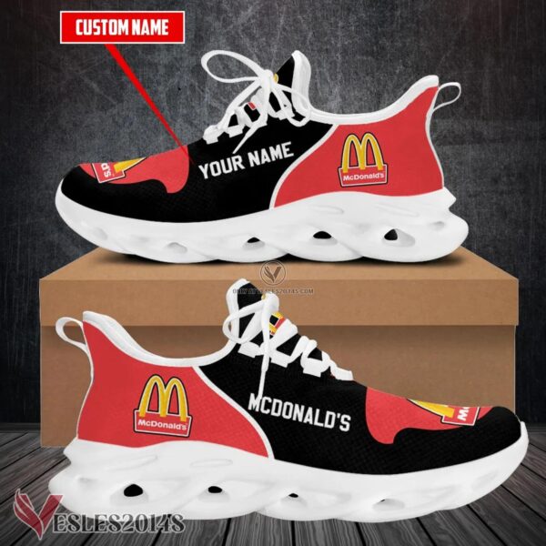 Mcdonald's Logo Custom Shoes Style 61, Best Running Shoes For Fans - Vesles2014S 1