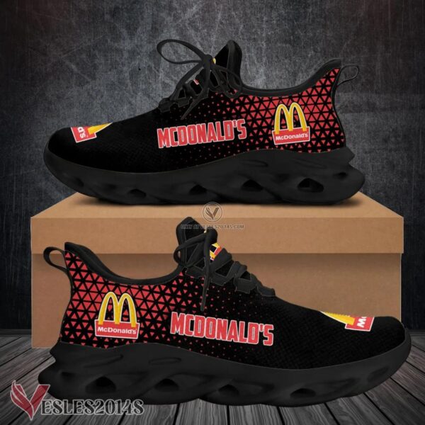 Mcdonald's Logo Custom Shoes Style 62, Best Running Shoes For Fans - Vesles2014S