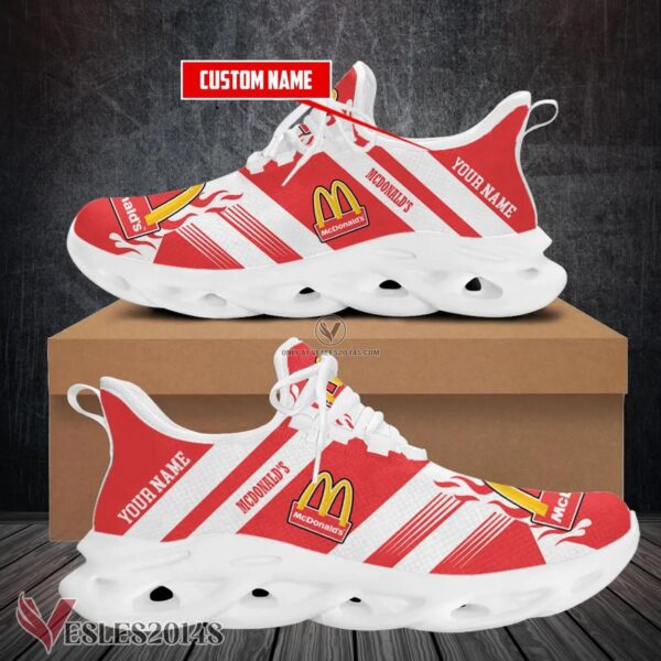 Mcdonald's Logo Custom Shoes Style 63, Best Running Shoes For Fans - Vesles2014S 1