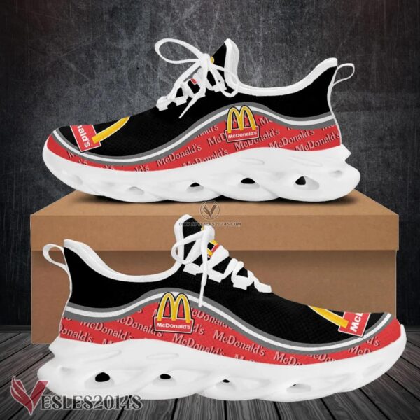 Mcdonald's Logo Custom Shoes Style 64, Best Running Shoes For Fans - Vesles2014S 1
