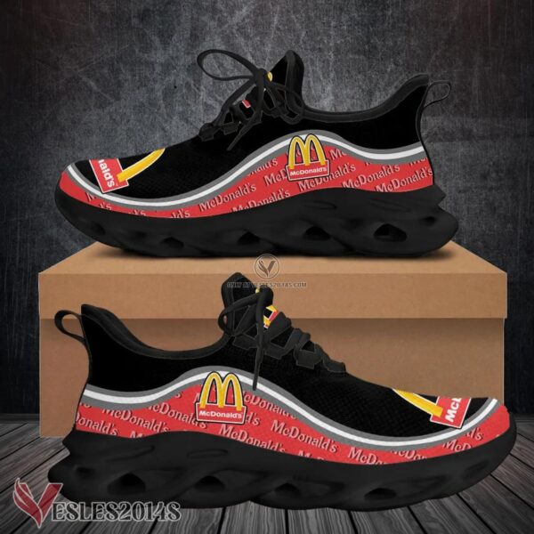 Mcdonald's Logo Custom Shoes Style 64, Best Running Shoes For Fans - Vesles2014S