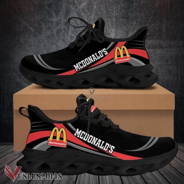 Mcdonald's Logo Custom Shoes Style 65, Best Running Shoes For Fans - Vesles2014S