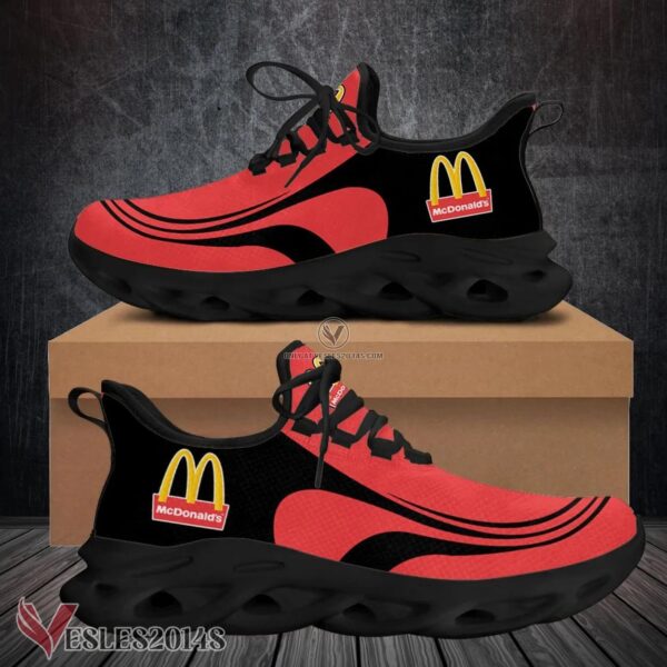 Mcdonald's Logo Custom Shoes Style 66, Best Running Shoes For Fans - Vesles2014S