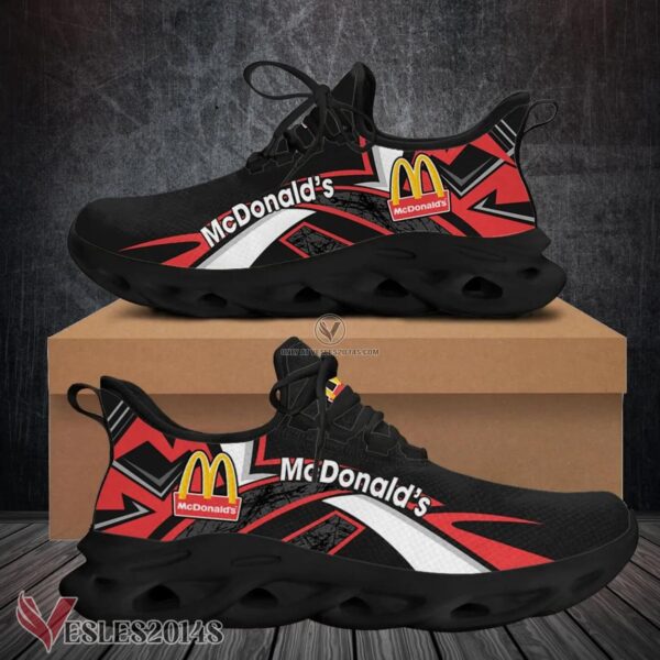 Mcdonald's Logo Custom Shoes Style 67, Best Running Shoes For Fans - Vesles2014S