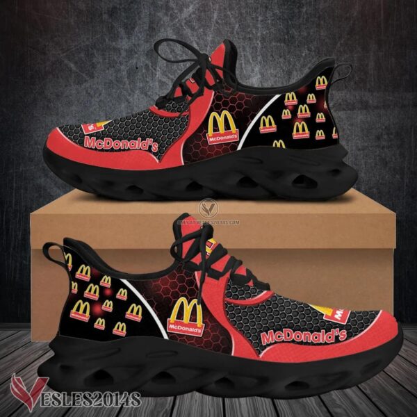 Mcdonald's Logo Custom Shoes Style 68, Best Running Shoes For Fans - Vesles2014S