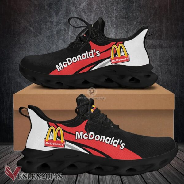 Mcdonald's Logo Custom Shoes Style 69, Best Running Shoes For Fans - Vesles2014S