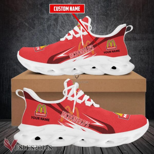 Mcdonald's Logo Custom Shoes Style 7, Best Running Shoes For Fans - Vesles2014S 1