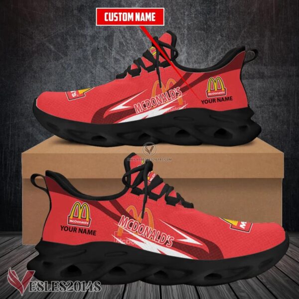 Mcdonald's Logo Custom Shoes Style 7, Best Running Shoes For Fans - Vesles2014S