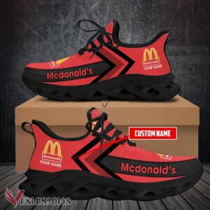 Mcdonald's Logo Custom Shoes Style 70, Best Running Shoes For Fans - Vesles2014S