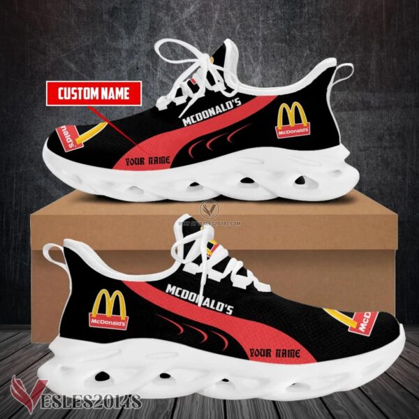 Mcdonald's Logo Custom Shoes Style 71, Best Running Shoes For Fans - Vesles2014S 1