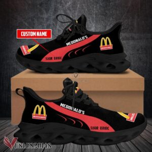 Mcdonald's Logo Custom Shoes Style 71, Best Running Shoes For Fans - Vesles2014S