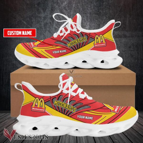 Mcdonald's Logo Custom Shoes Style 72, Best Running Shoes For Fans - Vesles2014S 1