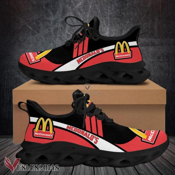 Mcdonald's Logo Custom Shoes Style 73, Best Running Shoes For Fans - Vesles2014S