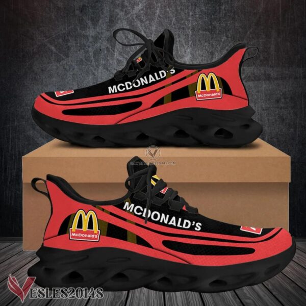 Mcdonald's Logo Custom Shoes Style 76, Best Running Shoes For Fans - Vesles2014S