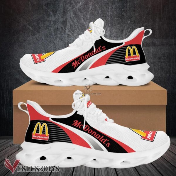 Mcdonald's Logo Custom Shoes Style 77, Best Running Shoes For Fans - Vesles2014S 1