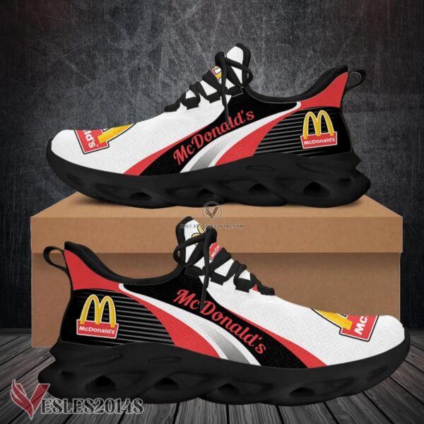 Mcdonald's Logo Custom Shoes Style 77, Best Running Shoes For Fans - Vesles2014S