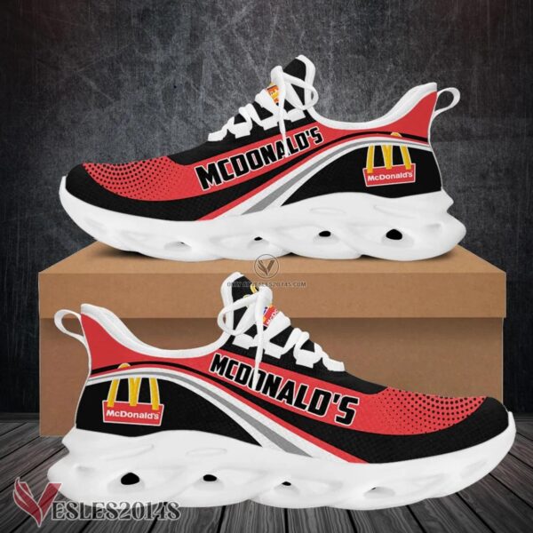 Mcdonald's Logo Custom Shoes Style 78, Best Running Shoes For Fans - Vesles2014S 1