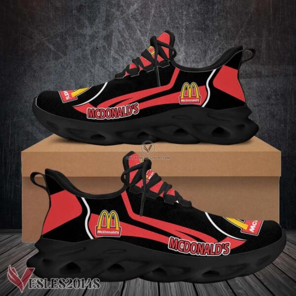 Mcdonald's Logo Custom Shoes Style 8, Best Running Shoes For Fans - Vesles2014S