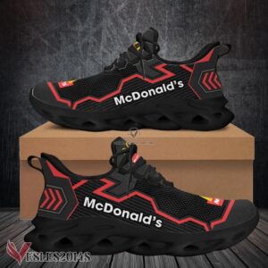 Mcdonald's Logo Custom Shoes Style 80, Best Running Shoes For Fans - Vesles2014S