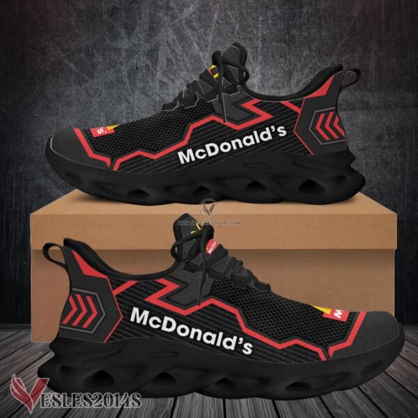 Mcdonald's Logo Custom Shoes Style 80, Best Running Shoes For Fans - Vesles2014S