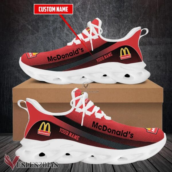 Mcdonald's Logo Custom Shoes Style 81, Best Running Shoes For Fans - Vesles2014S 1