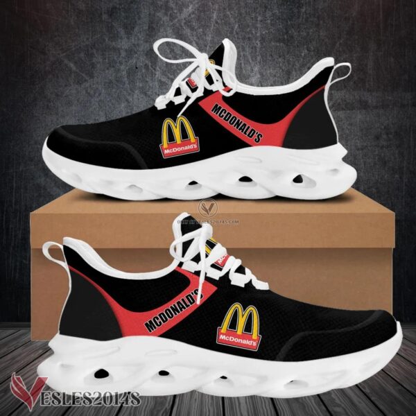 Mcdonald's Logo Custom Shoes Style 82, Best Running Shoes For Fans - Vesles2014S 1