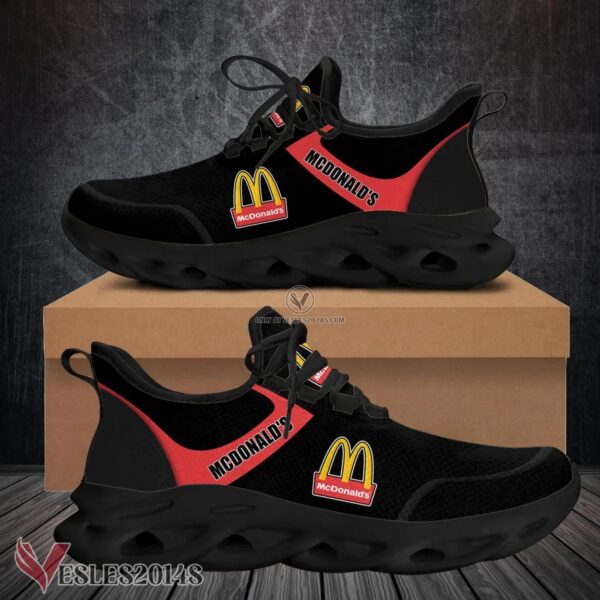 Mcdonald's Logo Custom Shoes Style 82, Best Running Shoes For Fans - Vesles2014S