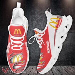 Mcdonald's Logo Custom Shoes Style 83, Best Running Shoes For Fans - Vesles2014S 1