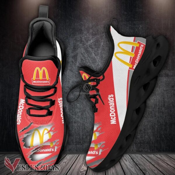 Mcdonald's Logo Custom Shoes Style 83, Best Running Shoes For Fans - Vesles2014S