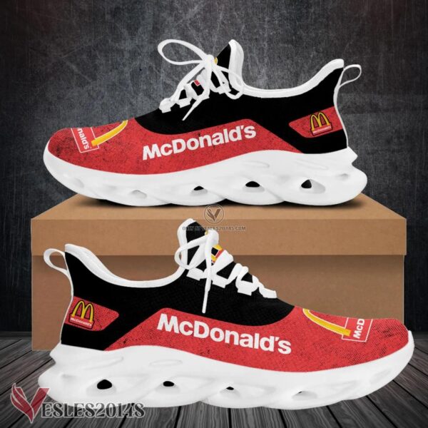 Mcdonald's Logo Custom Shoes Style 86, Best Running Shoes For Fans - Vesles2014S 1