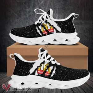 Mcdonald's Logo Custom Shoes Style 87, Best Running Shoes For Fans - Vesles2014S 1
