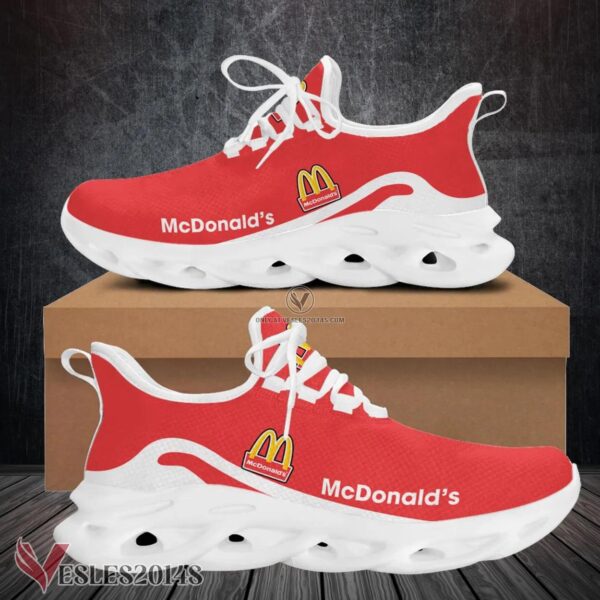 Mcdonald's Logo Custom Shoes Style 88, Best Running Shoes For Fans - Vesles2014S 1