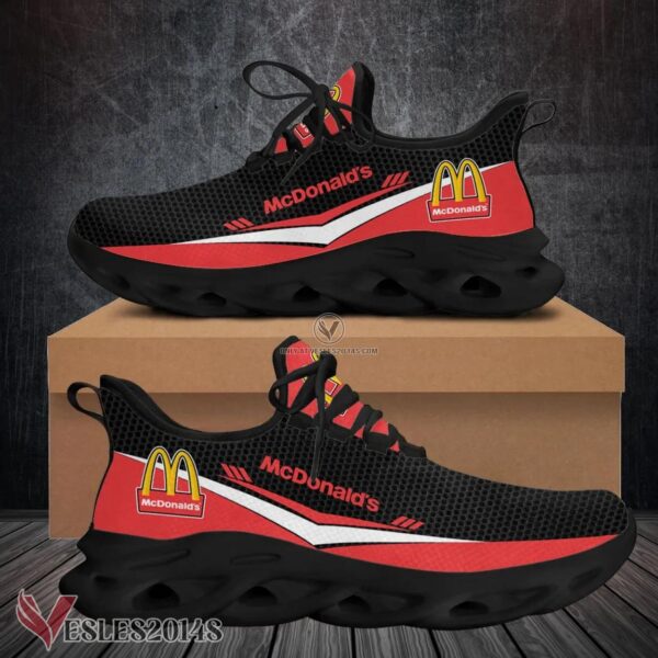 Mcdonald's Logo Custom Shoes Style 89, Best Running Shoes For Fans - Vesles2014S