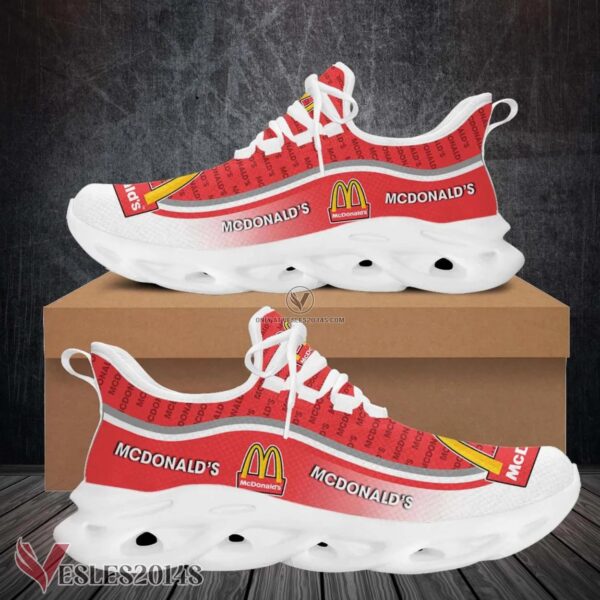 Mcdonald's Logo Custom Shoes Style 9, Best Running Shoes For Fans - Vesles2014S 1